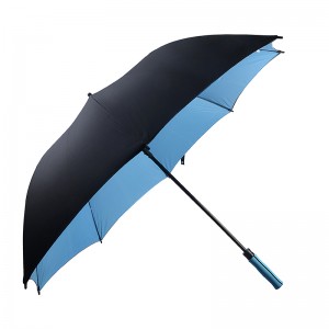 Doppelschichten windbeständiger stetiger Regen Cutomized Logo Printing Golf Umbrella