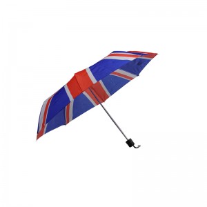 Britische Regenschirmflagge Großbritannien Britischer Flaggenschirm