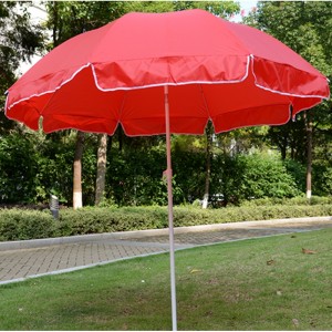 Leichter elastischer Outdoor-Outdoor-Sonnenschirm aus Polyestergewebe