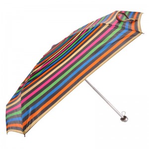 Firmengeschenke 4-fach Regenschirm mit individuellem Druckdesign