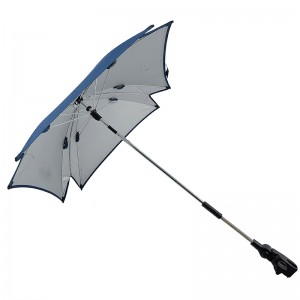 14-Zoll-Uv-Schutz Kinderwagen Regenschirm